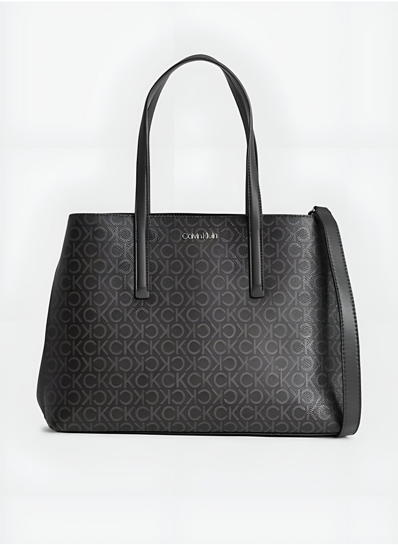 CALVIN KLEIN JEANS PLUS - Calvin Klein Monogram Tote Bag For Women - Image 1