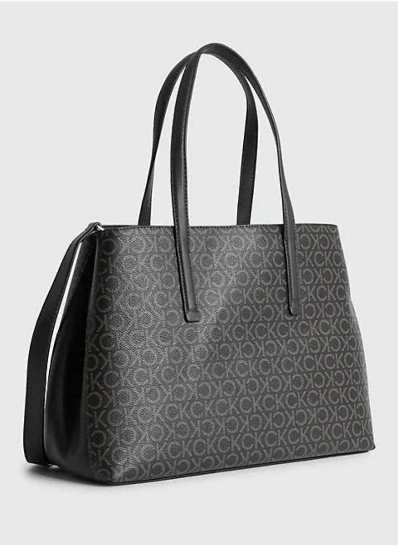 CALVIN KLEIN JEANS PLUS - Calvin Klein Monogram Tote Bag For Women - Image 1