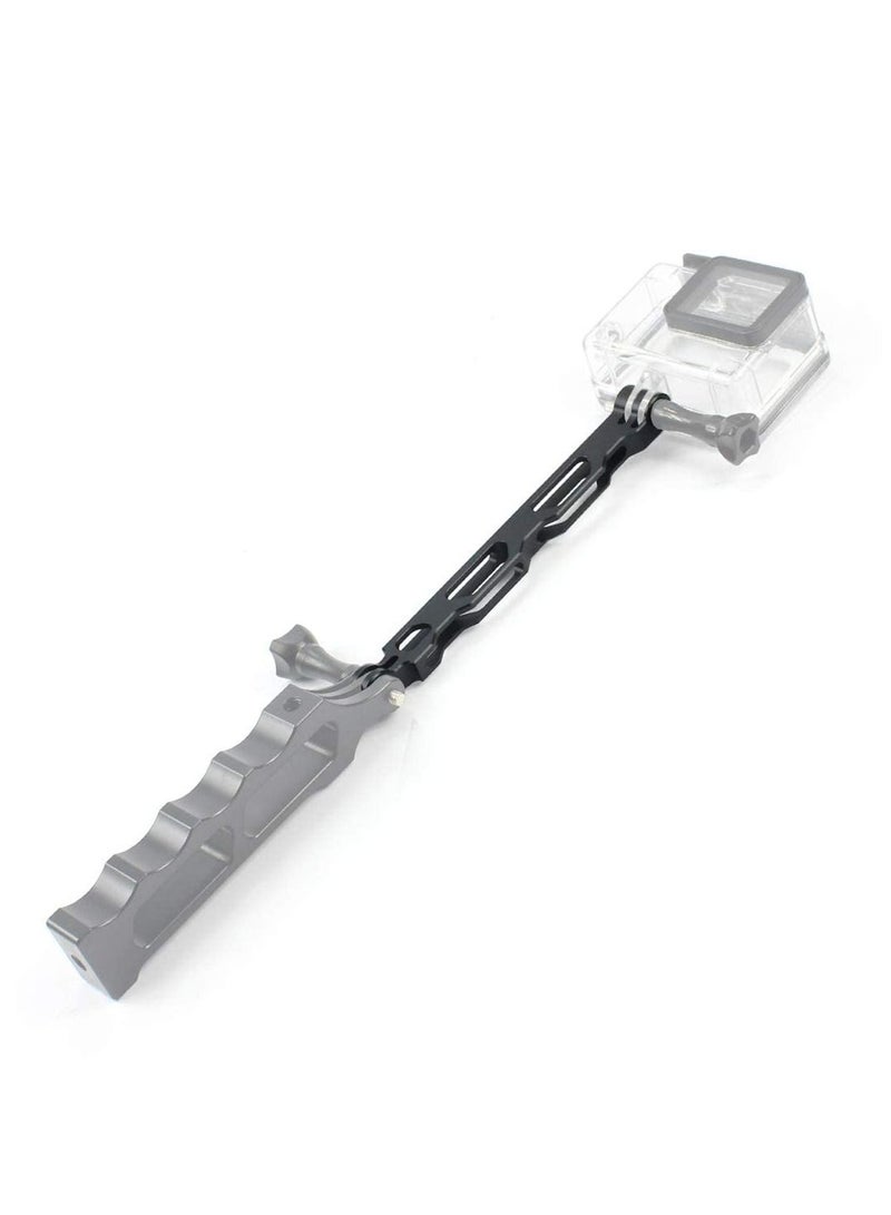 Aluminum Alloy Helmet Mount Extension for GoPro Hero Max/Insta360 One X2