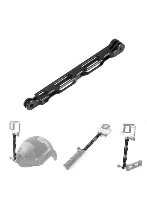 Aluminum Alloy Helmet Mount Extension for GoPro Hero Max/Insta360 One X2
