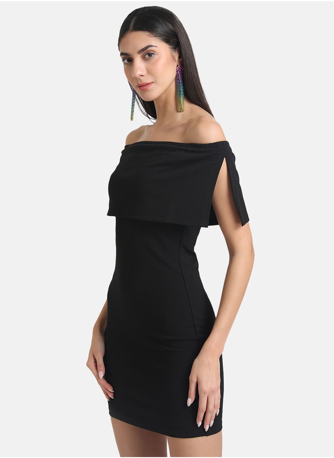 Off-Shoulder Double Layer Mini Dress - https://f.nooncdn.com/p/pzsku/ZED6EB16131B716DF3049Z/45/_/1660375719/6e3c9cfc-5433-4d2c-8aa2-bb8f9db376bc.jpg?format=jpg&width=original