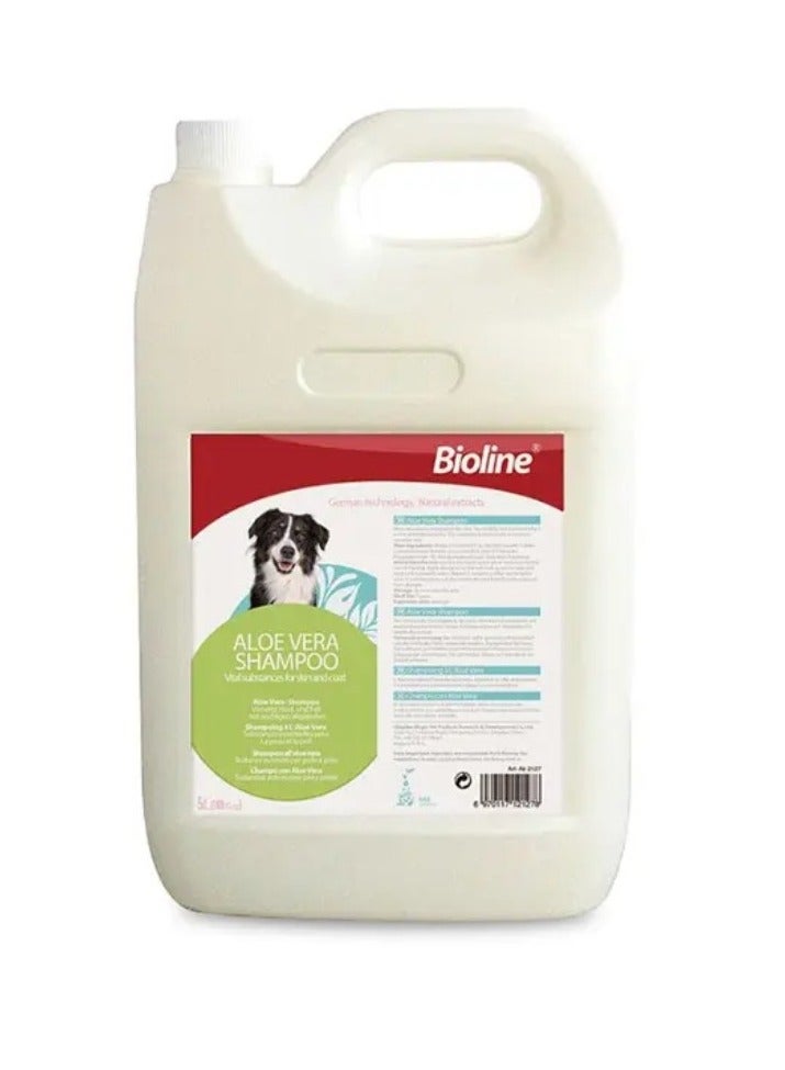 Bioline Aloe Vera Dog Shampoo 5L