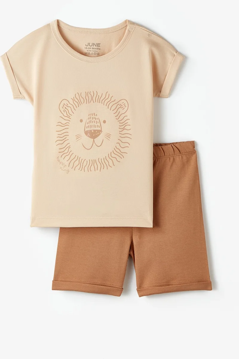 JUNE Baby Shorts Set