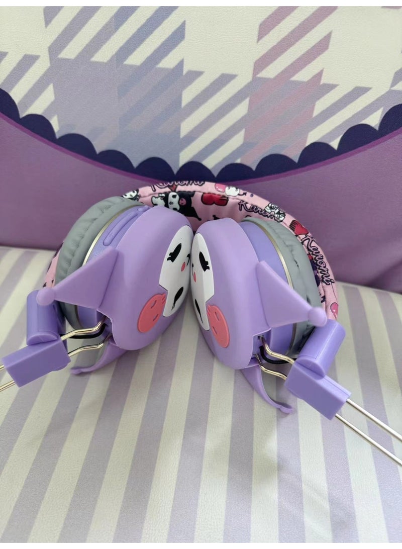 عام سماعة بلوتوث لاسلكية فوق الأذن سماعة ألعاب قابلة للطي تدعم الكمبيوتر الهاتف المحمول الموسيقى سماعة ستيريو - Image 5