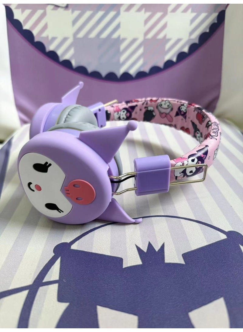 عام سماعة بلوتوث لاسلكية فوق الأذن سماعة ألعاب قابلة للطي تدعم الكمبيوتر الهاتف المحمول الموسيقى سماعة ستيريو - Image 2