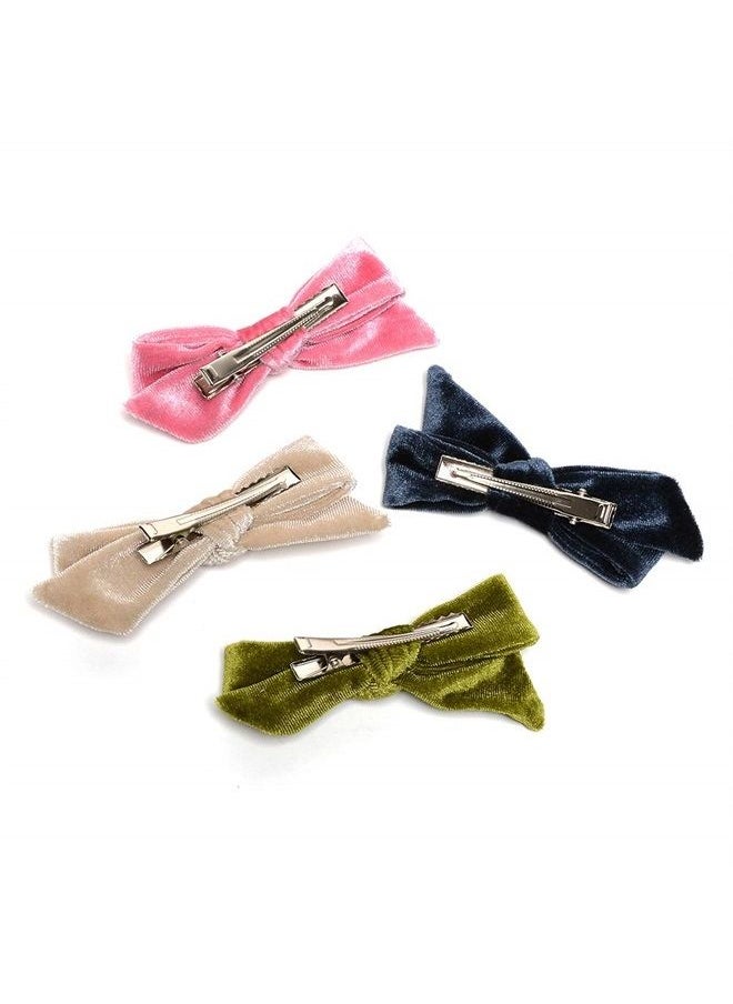 JIFUNEEY - Velvet Bow Hair Clip Knotted Soft Hair, Jfny100, Size one size fits more - Image 1
