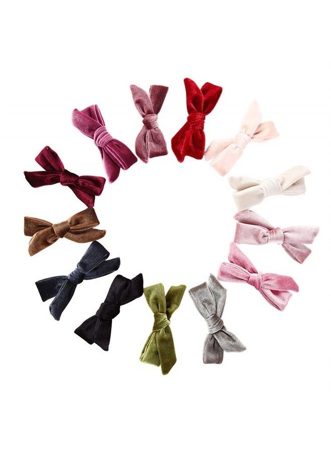 JIFUNEEY - Velvet Bow Hair Clip Knotted Soft Hair, Jfny100, Size one size fits more - Image 1
