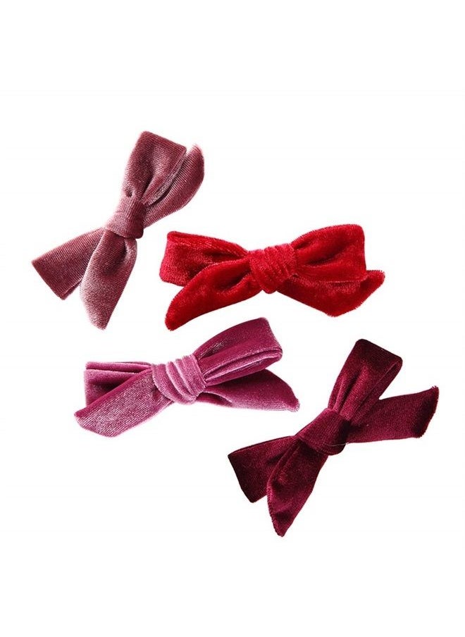 JIFUNEEY - Velvet Bow Hair Clip Knotted Soft Hair, Jfny100, Size one size fits more - Image 1