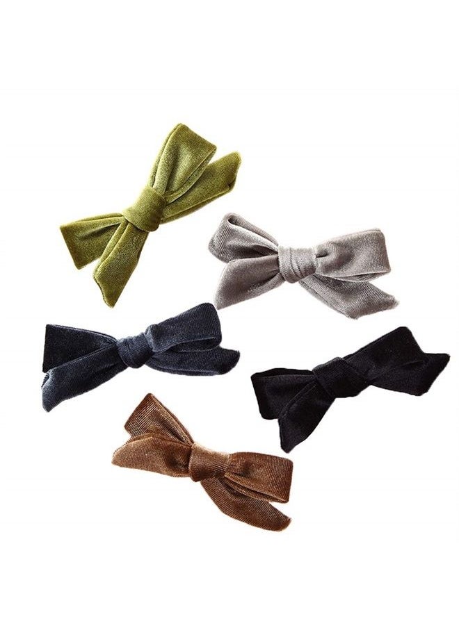 JIFUNEEY - Velvet Bow Hair Clip Knotted Soft Hair, Jfny100, Size one size fits more - Image 1