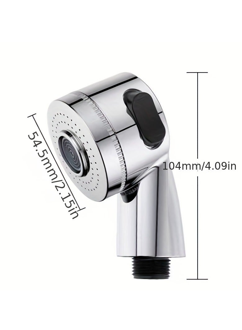 1set Sink Faucet Sprayer With Shower Hose, Handheld Shower Set For Pet Shower Hair Washing, Sink Sprayer Attachment For Faucet, Wall Mounted Sink Faucet Sprayer Kit, Bathroom Accessories - Image 3