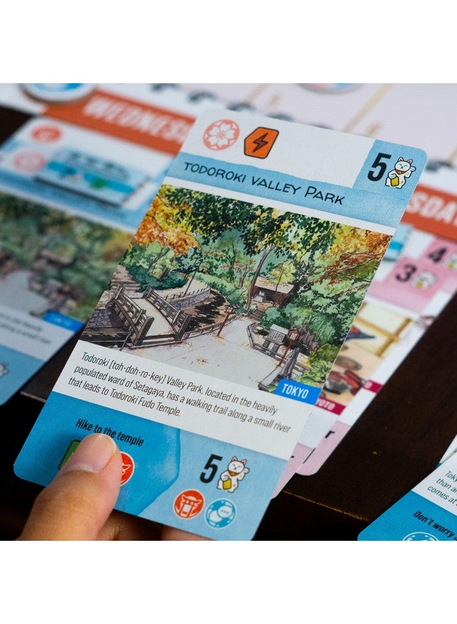 AEG Games AEG Let's Go! to Japan Board Game | Storytelling & Travel Planning Strategy Card Game | Plan & Experience Your Dream Vacation | 1-4 Players | Ages 10+ - Image 3