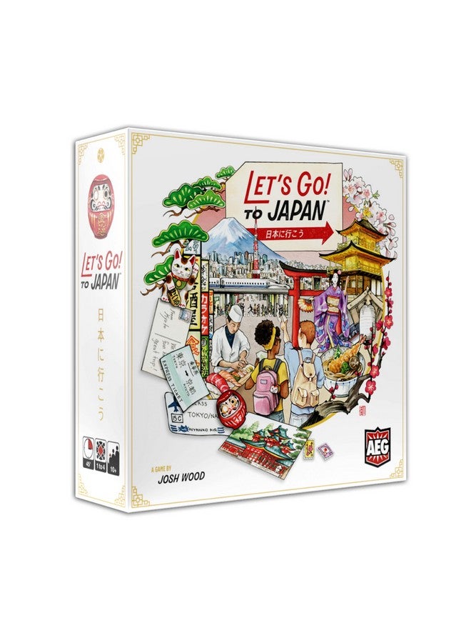 AEG Games AEG Let's Go! to Japan Board Game | Storytelling & Travel Planning Strategy Card Game | Plan & Experience Your Dream Vacation | 1-4 Players | Ages 10+ - Image 1