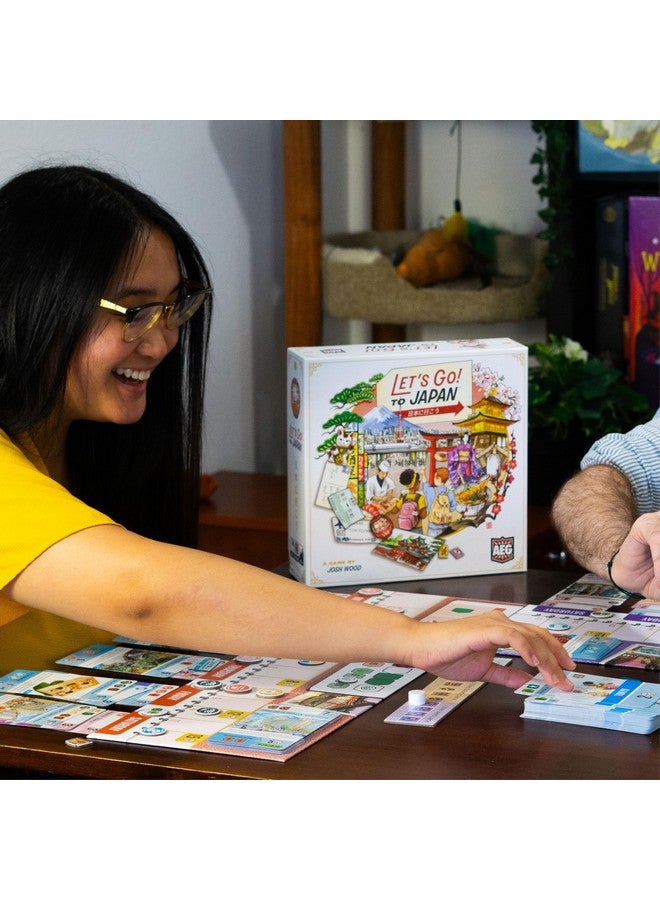 AEG Games AEG Let's Go! to Japan Board Game | Storytelling & Travel Planning Strategy Card Game | Plan & Experience Your Dream Vacation | 1-4 Players | Ages 10+ - Image 5