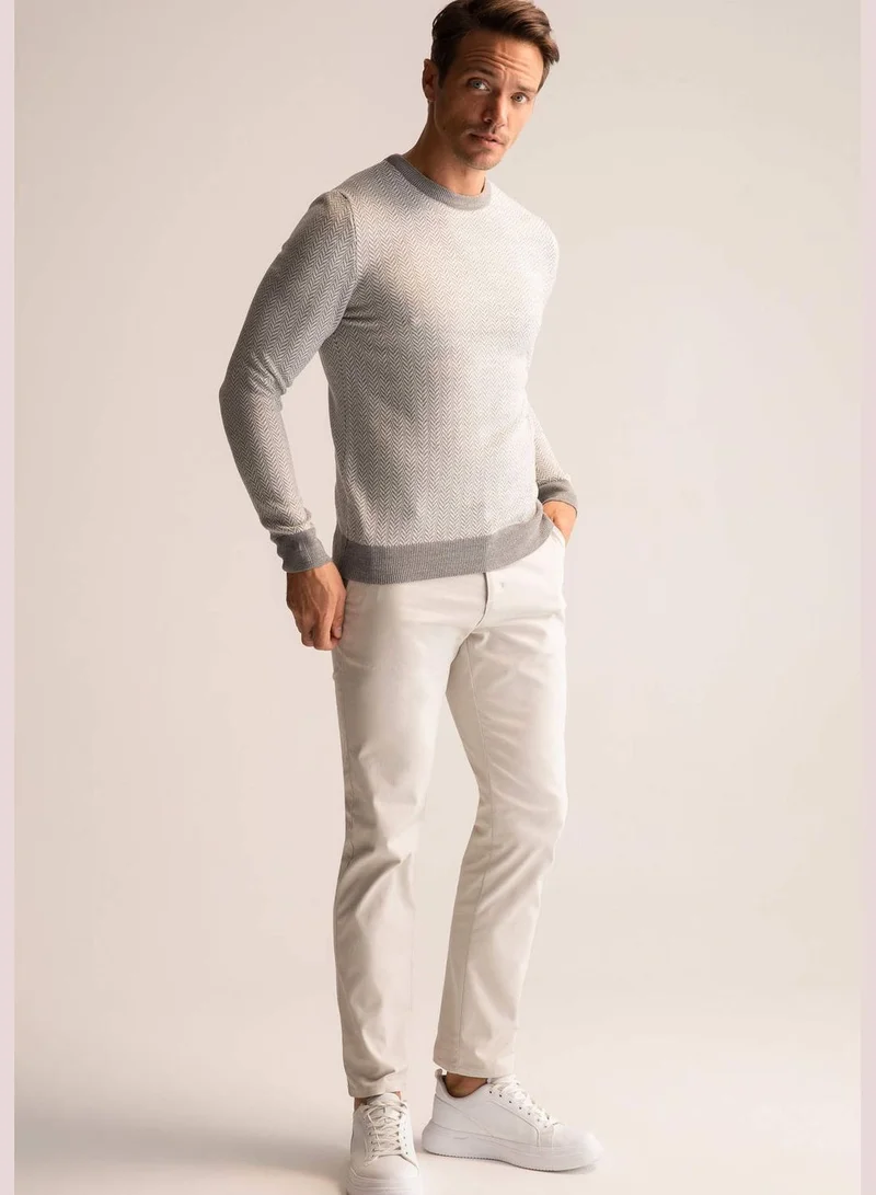 ديفاكتو Man Slim Fit Tricot Pullover
