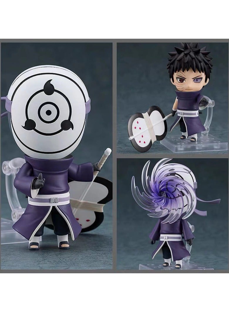 10cm 2120 Uchiha Obito Action Figure Naruto Anime Figure - Image 3