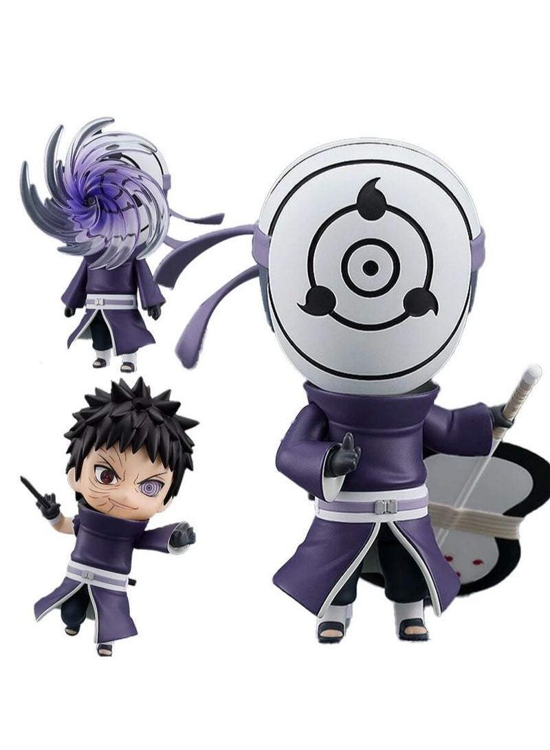 10cm 2120 Uchiha Obito Action Figure Naruto Anime Figure - Image 1