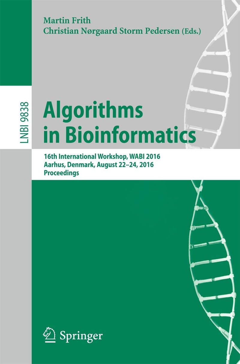 Algorithms in Bioinformatics: 16th International Workshop, WABI 2016, Aarhus, Denmark, August 22-24, 2016. Proceedings 