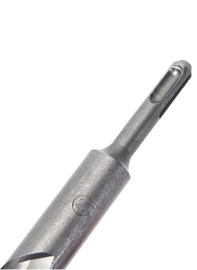 Hammer Drill Bit - SDS Rotary Bit for Concrete, Masonry, Stone, Metal, Wood PVC Fiberglass - Crosshead Twin Spiral Design for Fast Dust Removal - Durable for Professional, DIY Use