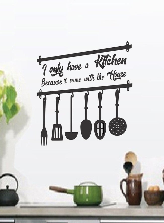 Wallstick Kitchen Tools wallstickers (Vinyl 60 cm x 50 cm) - Image 3