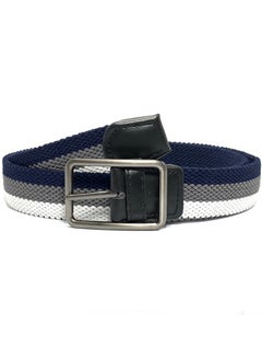 Classic Milano Classic Milano® Braided Canvas Woven Elastic Stretch Belt for Men/Women/Junior with Multicolored Belt men Enclosed in an Elegant Gift Box by Milano Leather  - Image 3