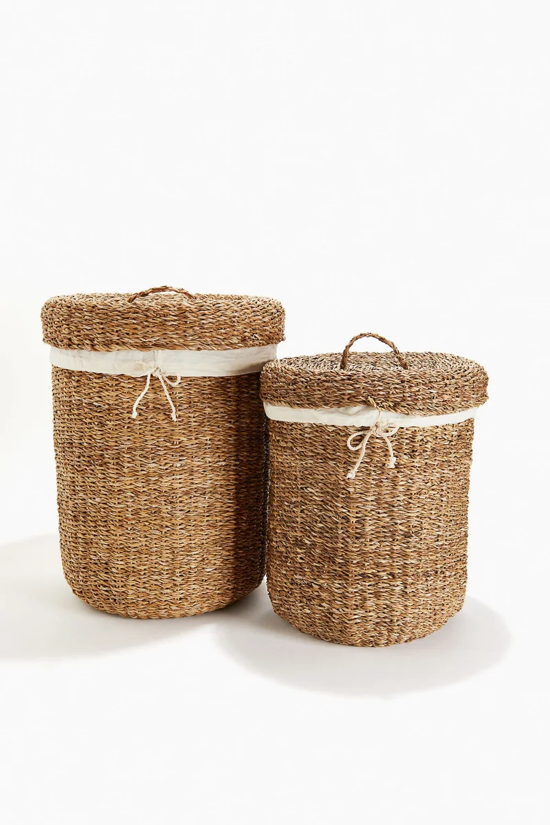 H&M Seagrass laundry basket
