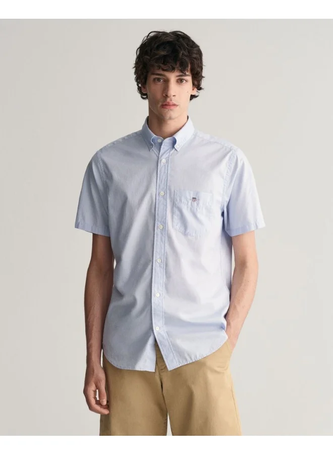 GANT Gant Regular Classic Poplin Ss Shirt