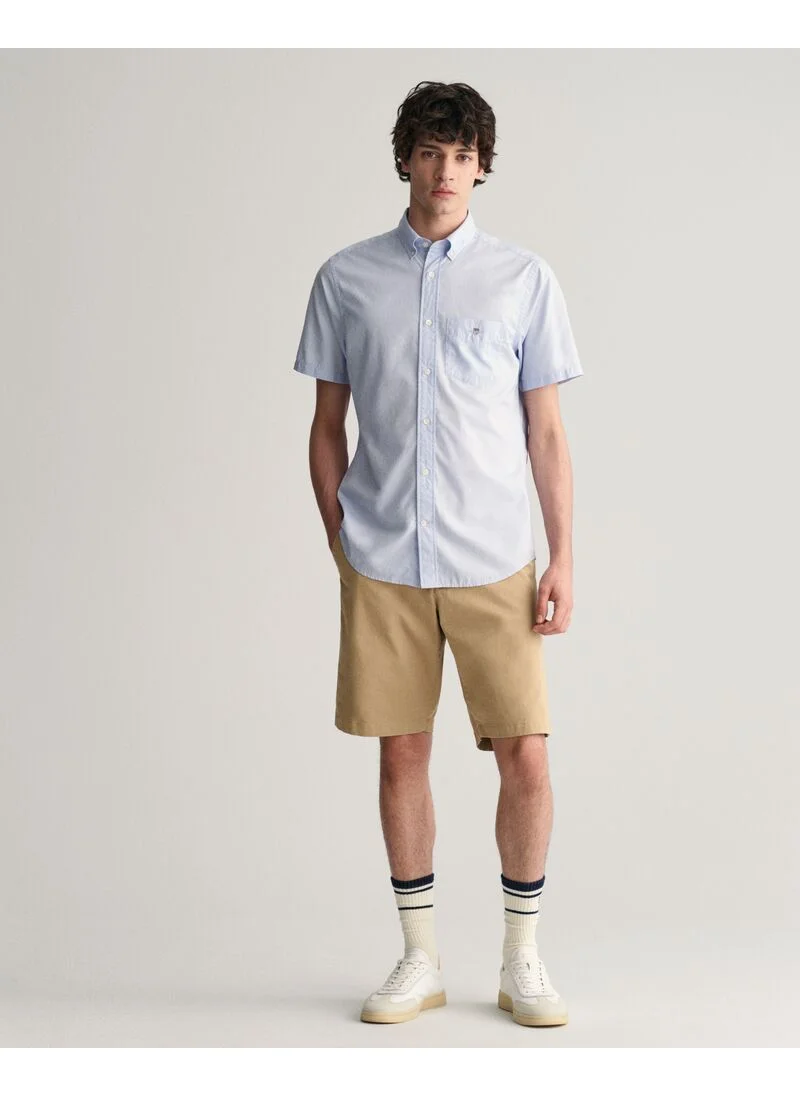 GANT Gant Regular Classic Poplin Ss Shirt