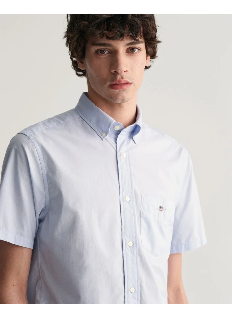 غانت Gant Regular Classic Poplin Ss Shirt