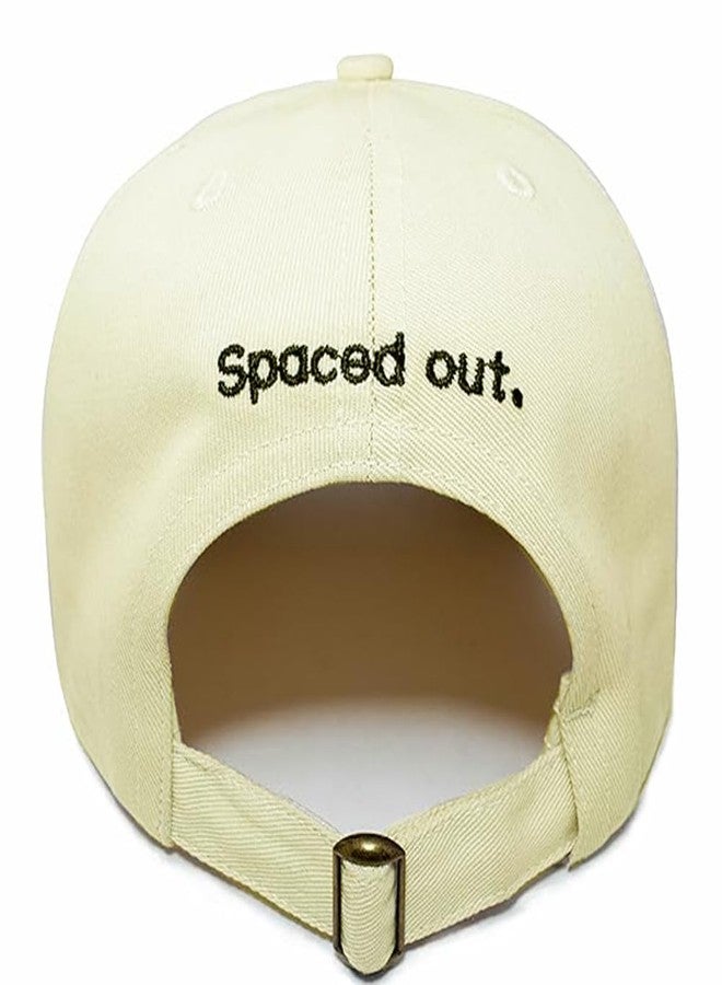 Coreteq Unisex Dad Hat Brushed Cotton Baseball Cap Adjustable Strap with Buckle (Pack of 1) (Off-White, Free Size) - Image 3