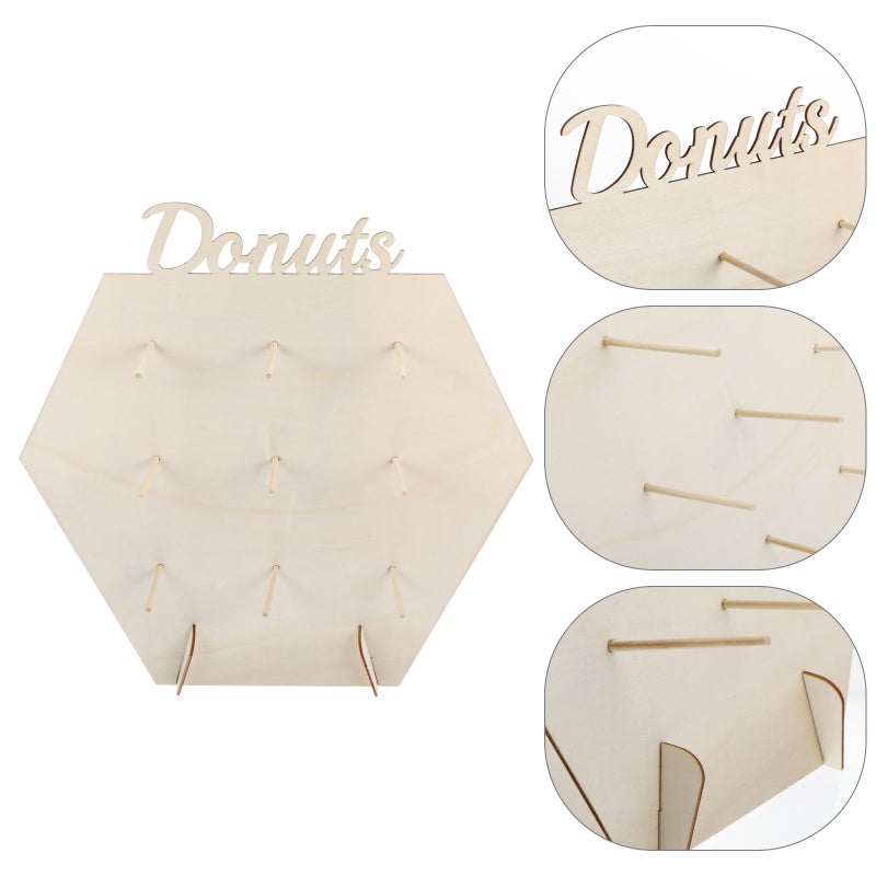 4 Sets Donuts Storage Stands Cake Shop Bakery Donut Storage Stands - Image 4
