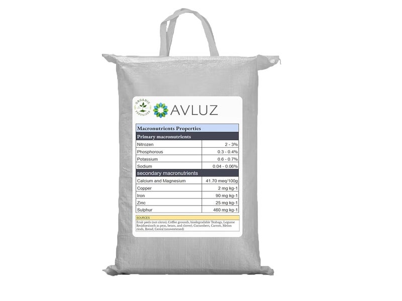 AVLUZ AVLUZ Organic Manure Vermicompost Fertilizer 15KG NutrientRich Soil Enhancer for Leafy Green Plants Prepared from NonCitrus Heterogeneous Biodegradable Wastes  - Image 2