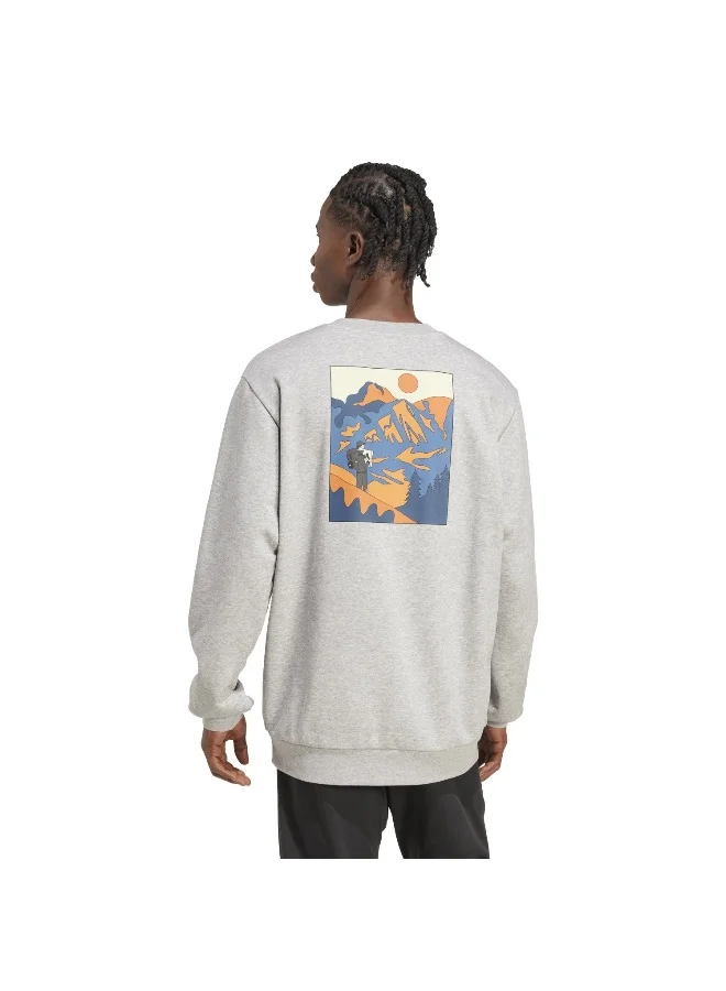 Adidas Doodle Hunt Hike Graphic Sweatshirt