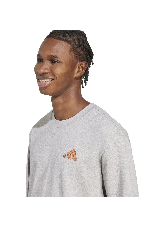 Adidas Doodle Hunt Hike Graphic Sweatshirt