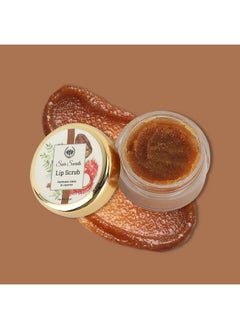 Seer Secrets 100% Natural Super Soft Rambutan, Dates & Liquorice Lip Scrub To Protect & Heal Lips | Lighten & Brighten Dark Lips | Heal Chapped Cracked Dry Lips | Active Nourishing Care -Pack Of 15 Gm  - Image 2