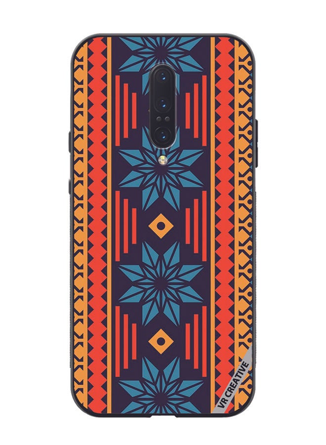 VR CREATIVE Protective Case Cover For OnePlus 7 Pro Colourful Mandala Design Multicolour - Image 1