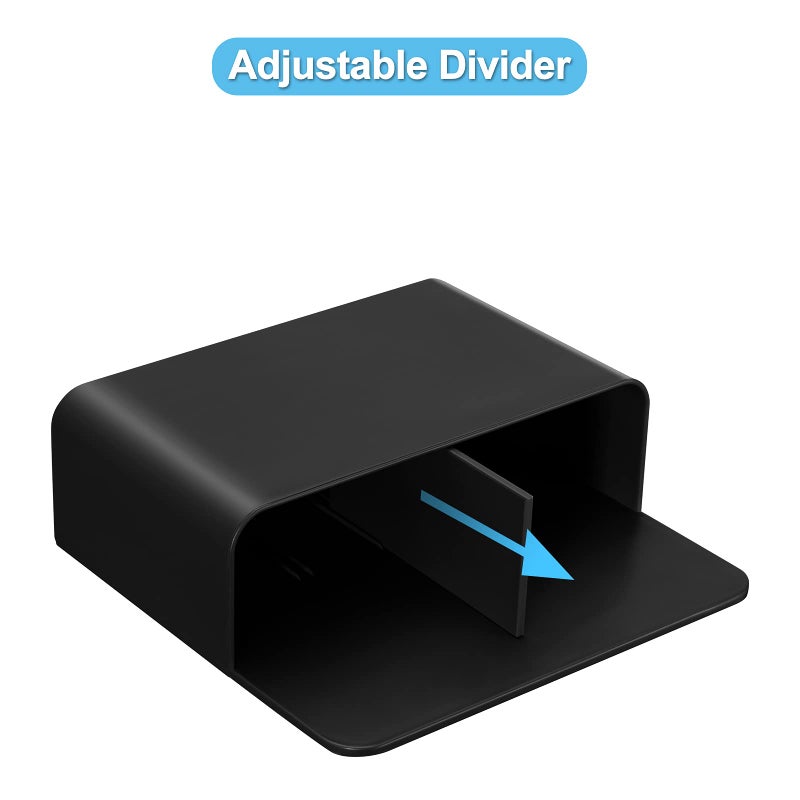 luvtree Dry Erase Marker Holder Chalk Organiser,Whiteboard/Fridge PenHolder,Locker Organiser/Shelf,Remote Control Holder,Wall PenHolder,Whiteboard Accessories,Magnetic Organizer - Image 5