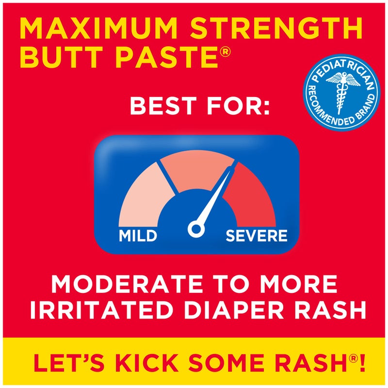 Boudreaux's Butt Paste Diaper Rash Ointment | Maximum Strength | 14 Ounce and 2 Ounce, Combo 1 - Image 3