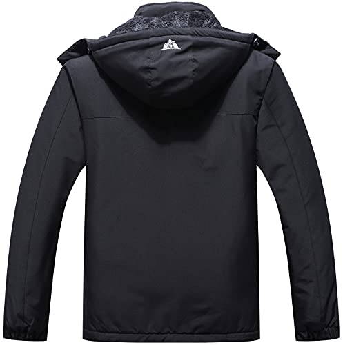 MOERDENG Women's Waterproof Ski Jacket Warm Winter Coat Outdoor Windbreaker Hiking Snowboarding Jacket - Image 2