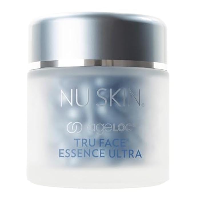 Nu Skin ageLOC Tru Face Essence Ultra | Skincare Serum to Support Contoured & Youthful Appearance | 60 Convenient Capsules for Instant Firming, Skin Tightening & Contour Enhancement - Image 1