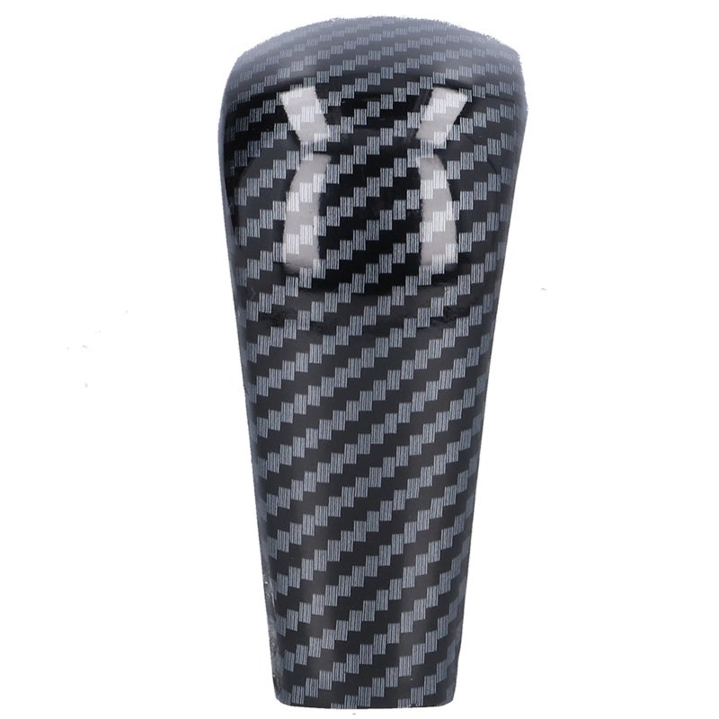 Carbon Fiber Style Shift Knob Trim Cover Replacement for Mazda CX-30 2020-2021 Automatic Transmission - Superior ABS Material Gear Head Cap - Stick-On Car Interior Styling - Image 1