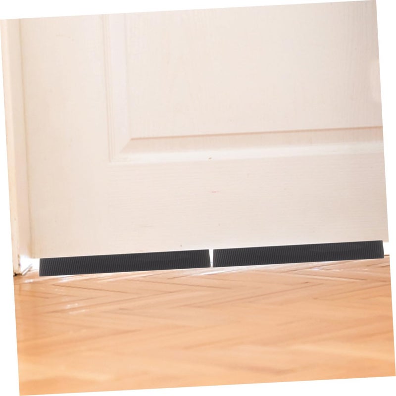Self Adhesive Foam Door Frame Seal Weather Stripping 8pcs Black White Corner Pads Draft Stopper Gap Filler - Image 5