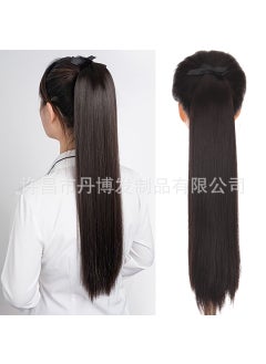 Long Curly Clip-on Ponytail Extensions55CM straight-Brown Black 55CM straight-Brown Black - pzsku/ZED6FE0829809093EDF6AZ/45/_/1723119625/4ebf59c7-5621-4590-a675-f054adab29fb