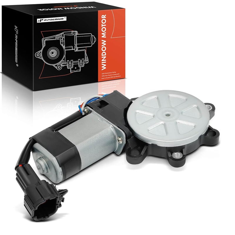 A-Premium Anti-Clip Function Window Lift Motor for Nissan Pathfinder R51 2007-2012 Front Left Driver Side - Image 1