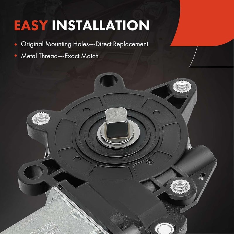 A-Premium Anti-Clip Function Window Lift Motor for Nissan Pathfinder R51 2007-2012 Front Left Driver Side - Image 5