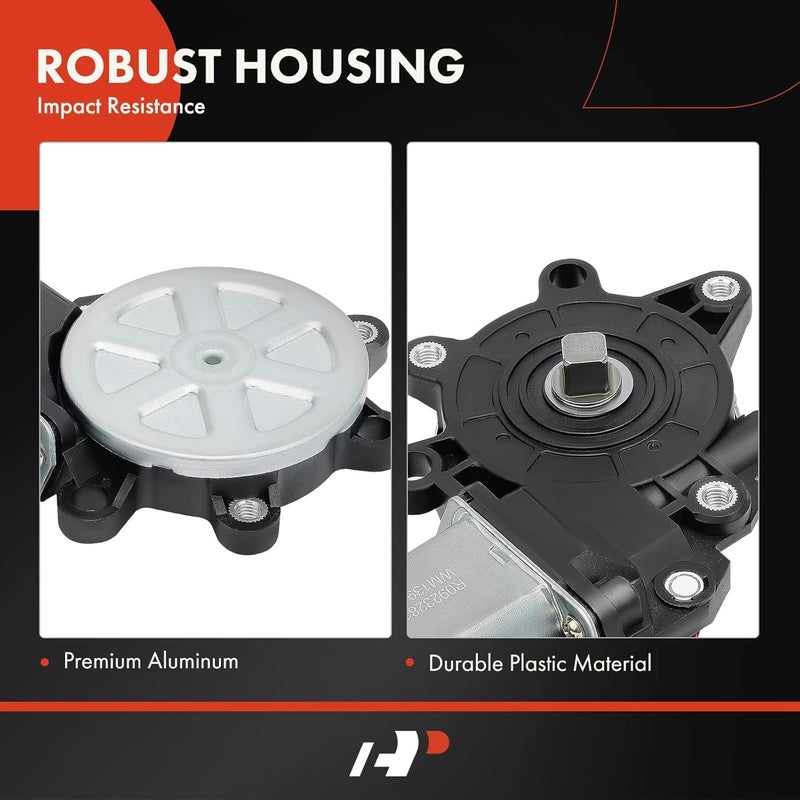 A-Premium Anti-Clip Function Window Lift Motor for Nissan Pathfinder R51 2007-2012 Front Left Driver Side - Image 4