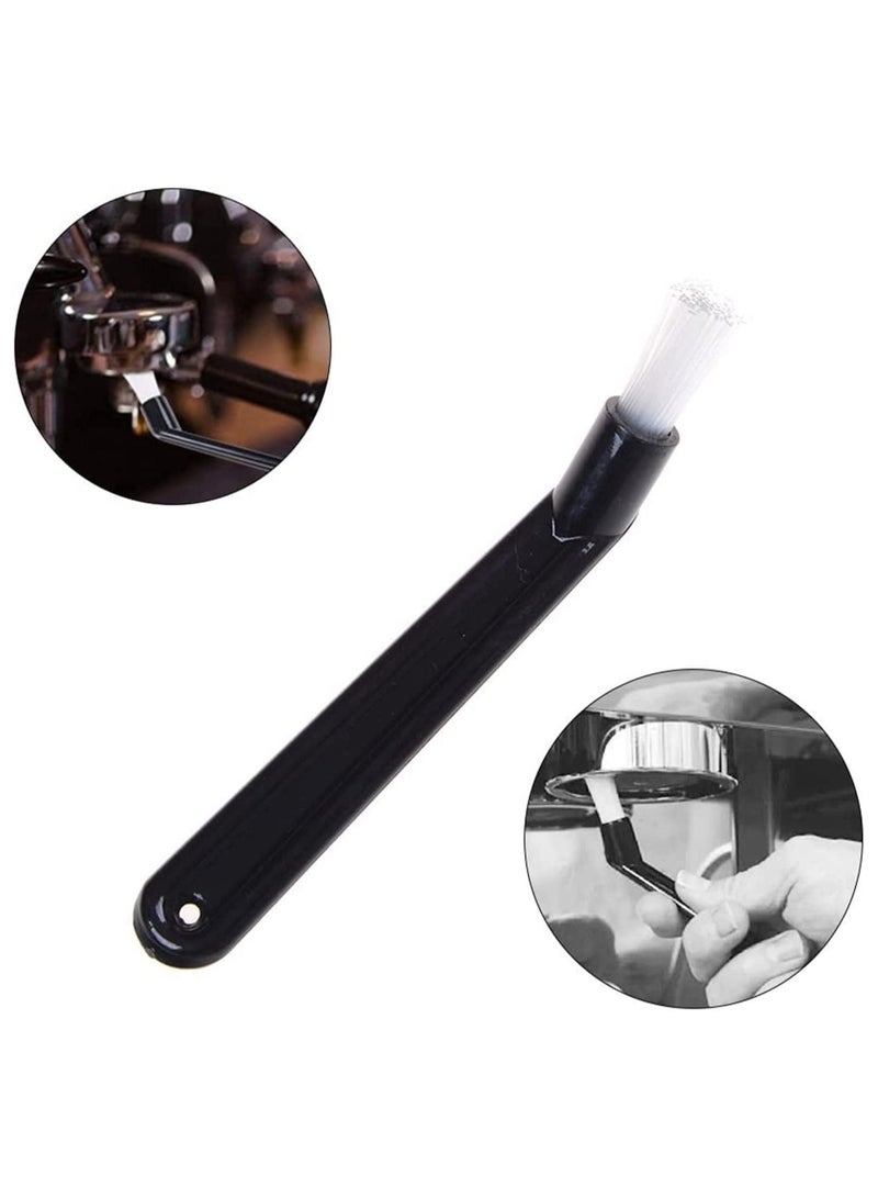 SYOSI Coffee Brush Set Professional Espresso Brush Kit Include Wooden Coffee Grinder Machine Cleaning Brush and Nylon Espresso Brush for Coffee Machine Group Head  - Image 3