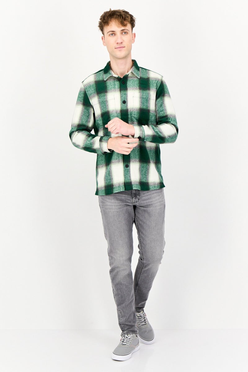 Celio Men Checkered Jacket Shirt ,Multicolor  - Image 4