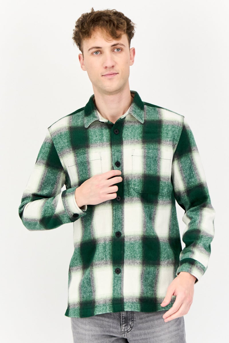Celio Men Checkered Jacket Shirt ,Multicolor  - Image 1