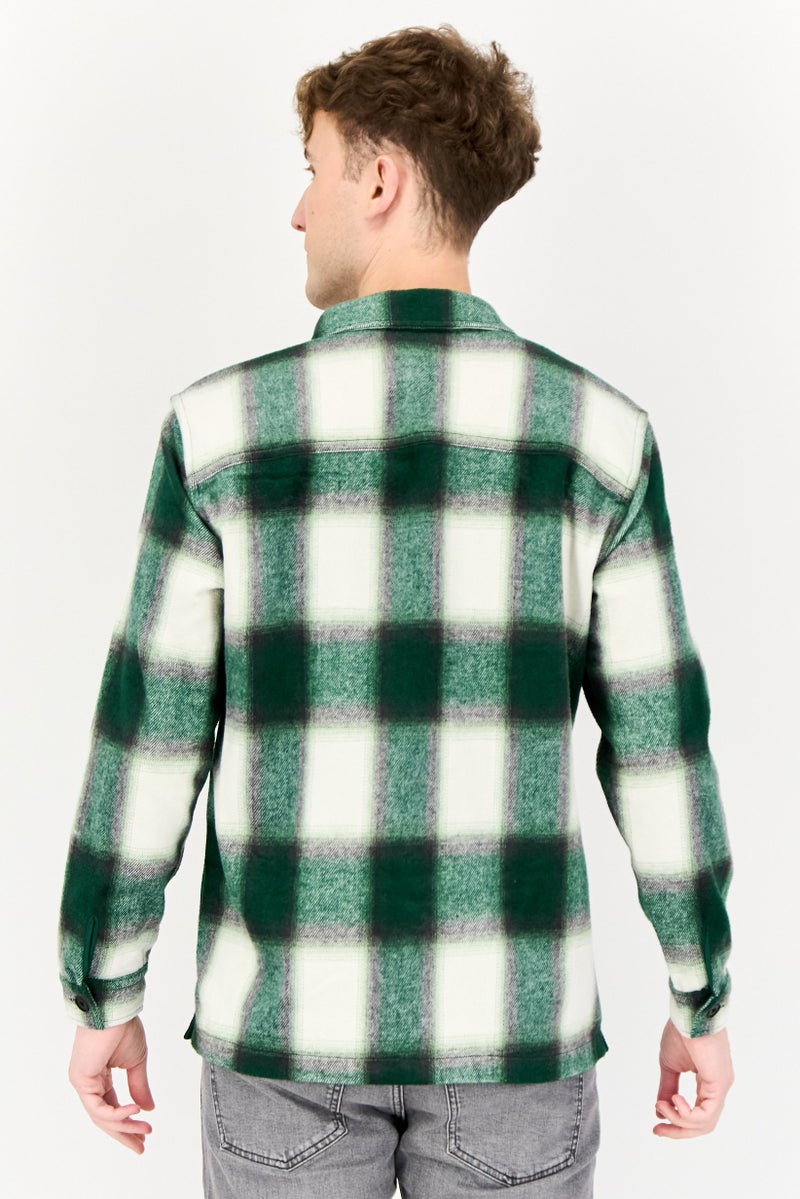 Celio Men Checkered Jacket Shirt ,Multicolor  - Image 3