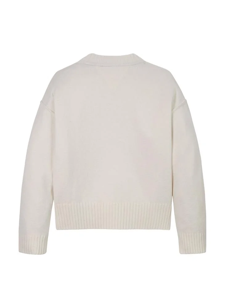 TOMMY HILFIGER Youth New York Detail Logo Sweater